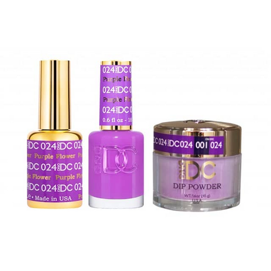 Purple Flower DC 024 - DC Trio