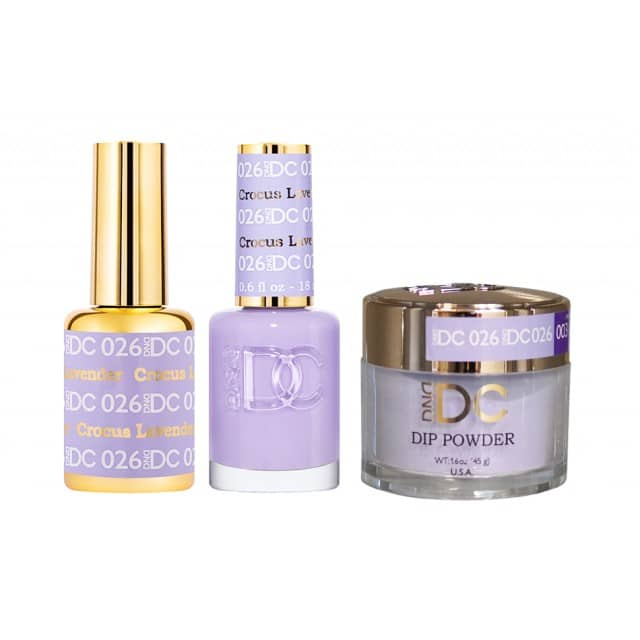 Crocus Lavender DC 026 - DC Trio