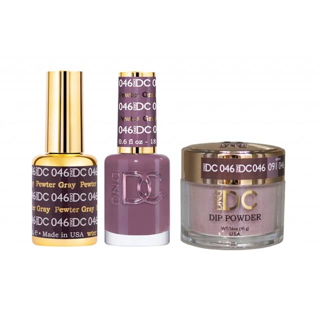 Pewter Gray DC 046 - DC Trio