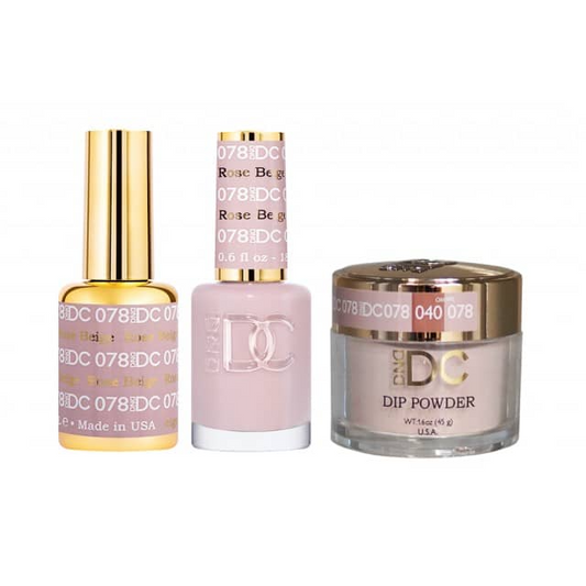 Rose Beige DC 078 - DC Trio