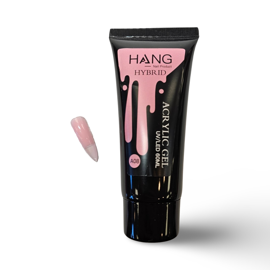 HANG Hybrid Acrylic UV/LED Polygel - A08 Light Pink