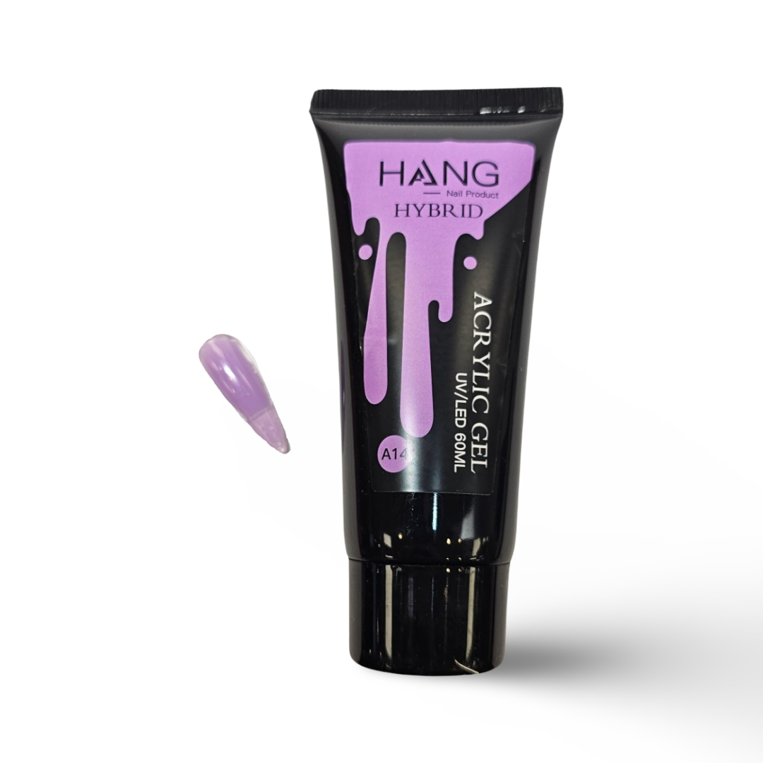 HANG Hybrid Acrylic UV/LED Polygel - A14 Lilac
