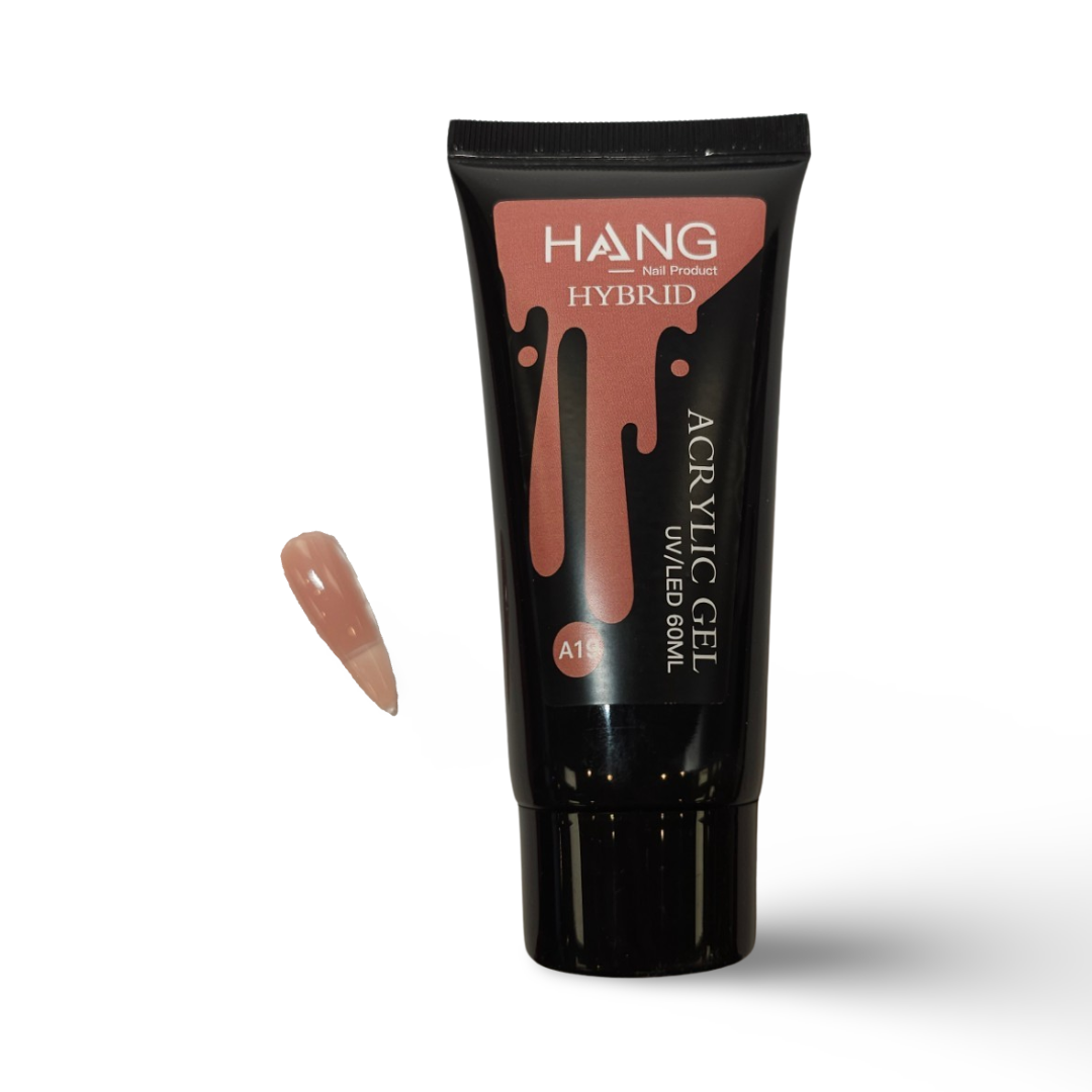 HANG Hybrid Acrylic UV/LED Polygel - A19 Latte Brown