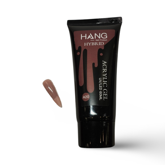 HANG Hybrid Acrylic UV/LED Polygel - A20 Coffee