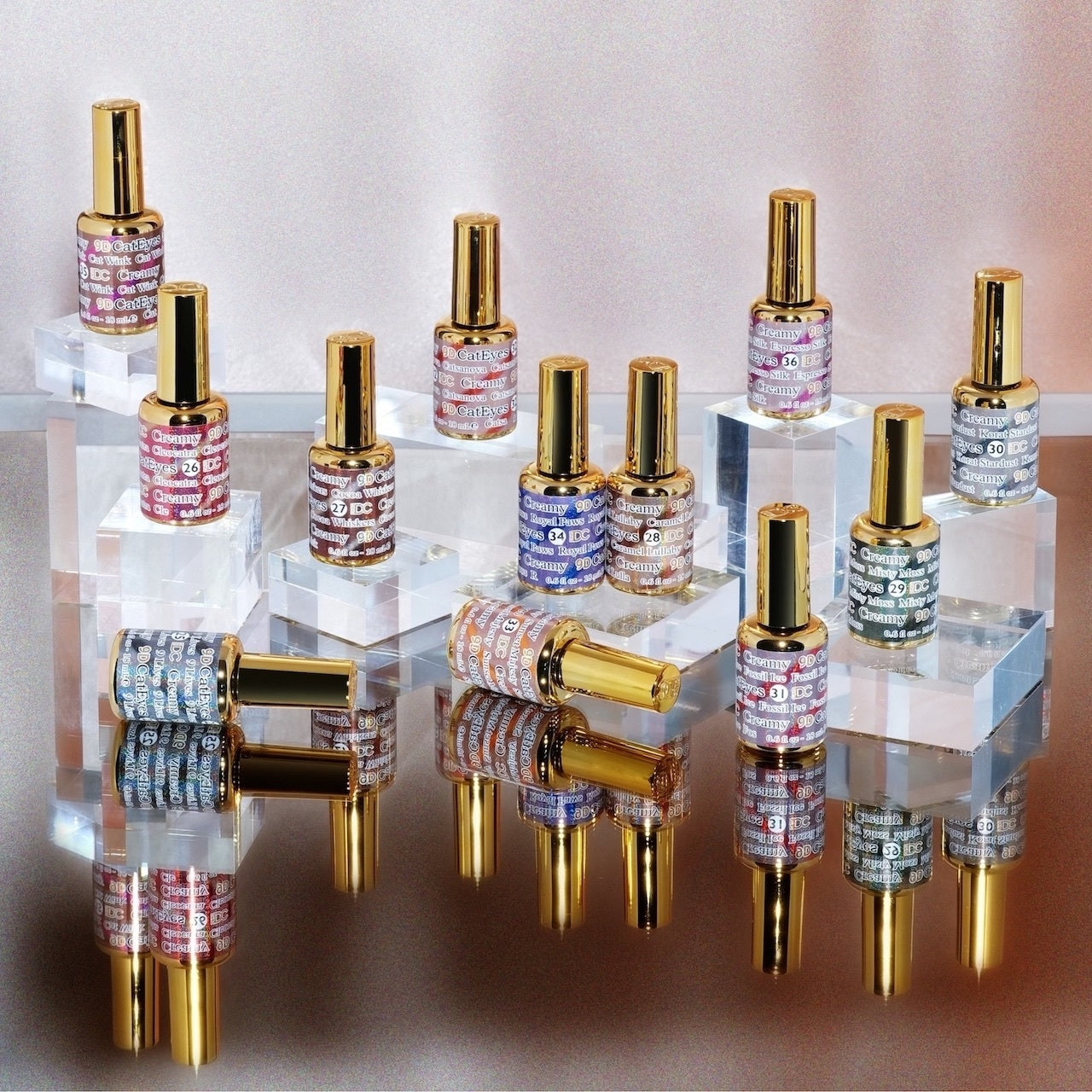 DC 9D Cat Eye Creamy - 12 Colors - $9 each - Free Color Chart