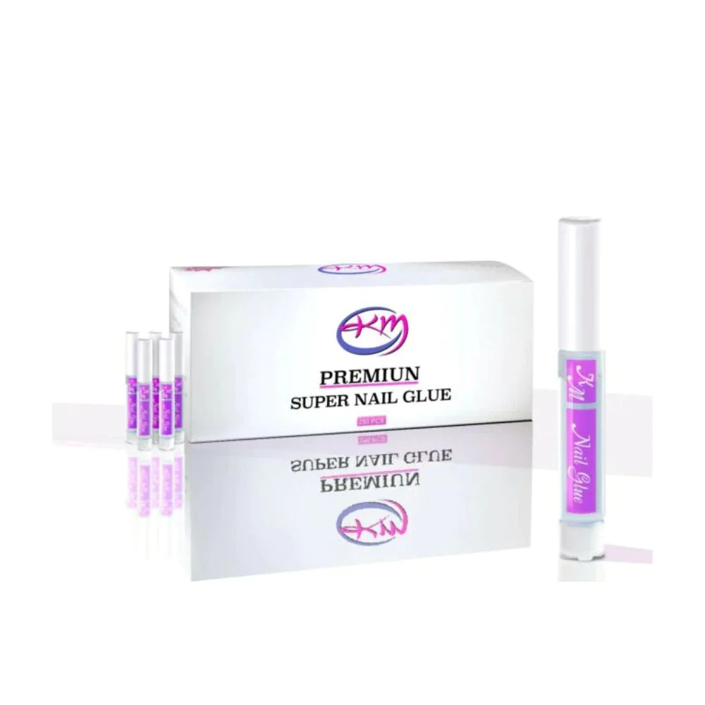 KM Super Nail Glue Stick Case - 250pcs