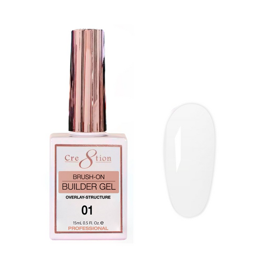 Cre8tion Soak-off Builder Gel - #01 Clear