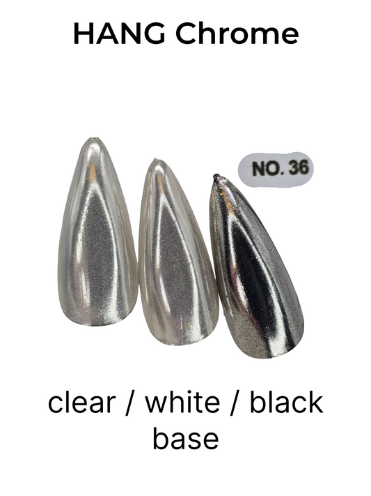 Hang Chrome Powder - #36 Metallic Silver - 3 grams