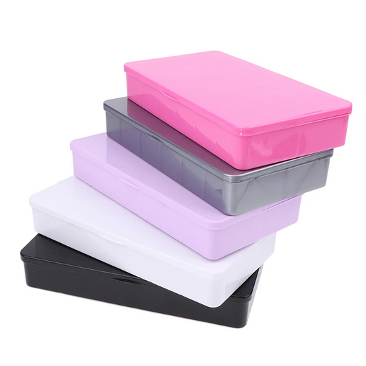 Empty Nail Tip Storage Box - RANDOM COLOR PICK