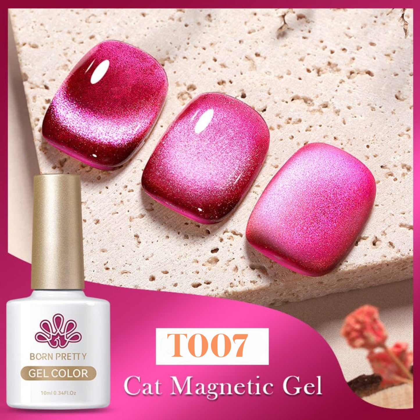 Born Pretty Cat Magnetic Gel - T007