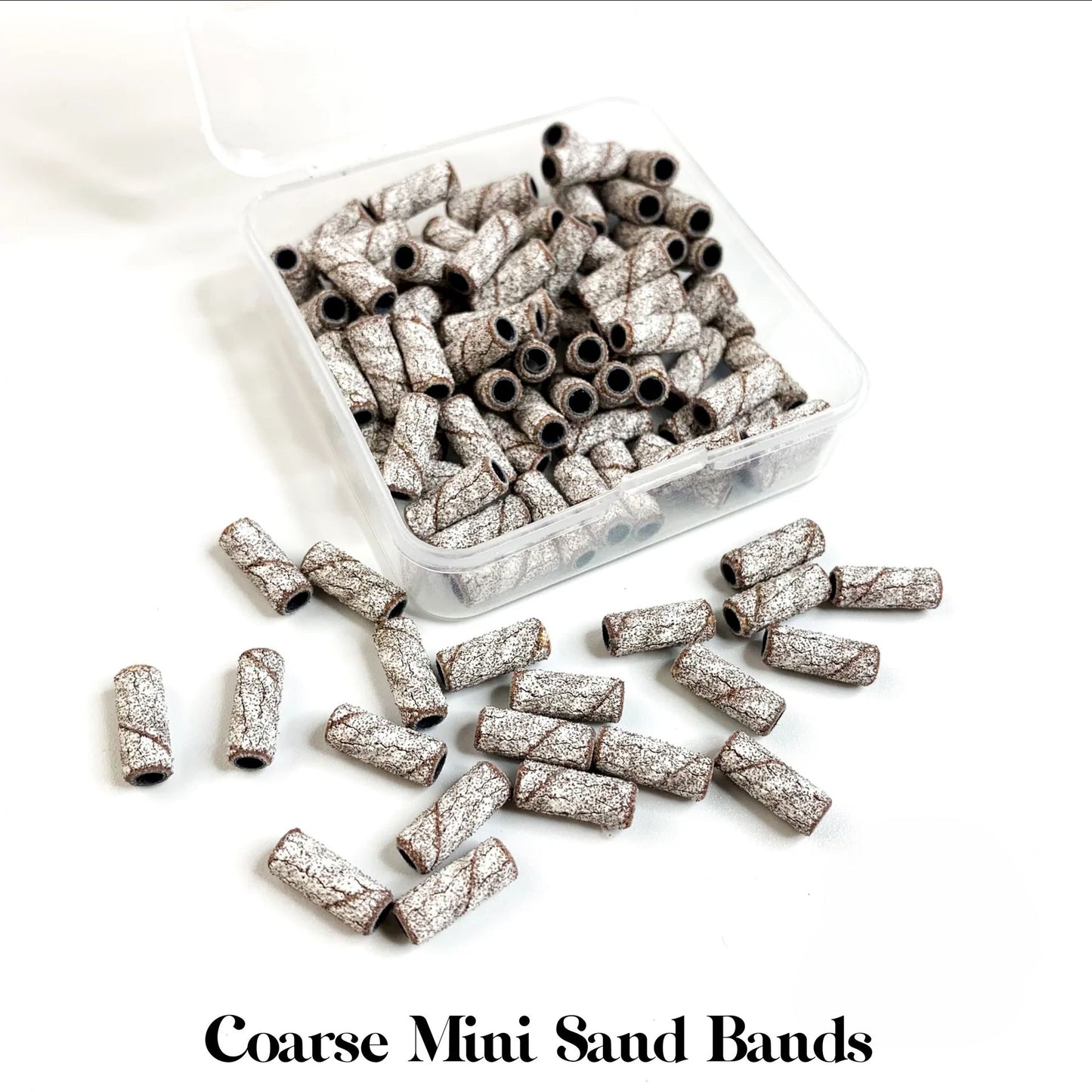 Mini White Sanding Bands / 50 pcs (Coarse)