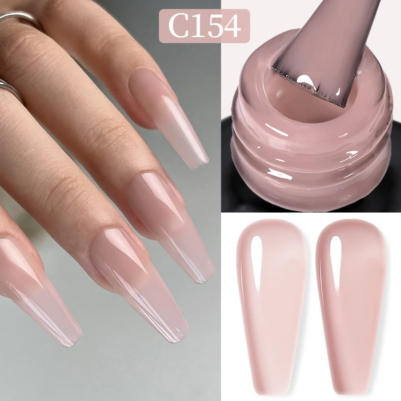 C154 - Jelly Nude Gel Polish 15ml