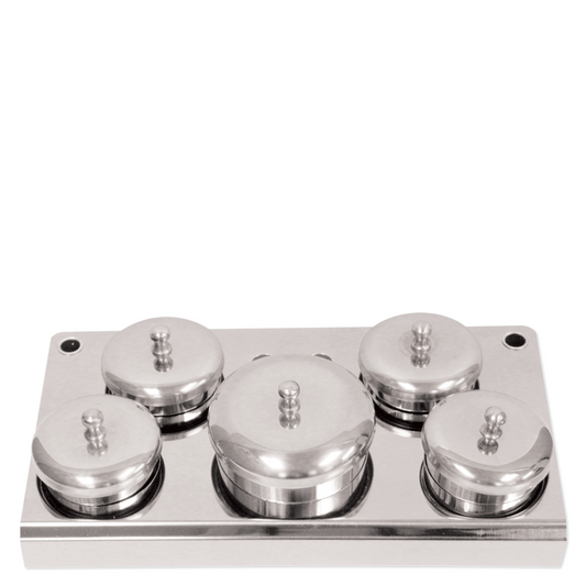 Manicure Liquid & Powder Jar Set - 5 pc.