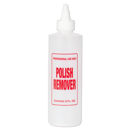 Imprinted Twist Top Bottle, Polish Remover, 8 oz.