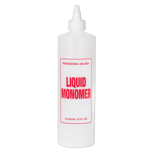 Empty Liquid Monomer Bottle 16oz