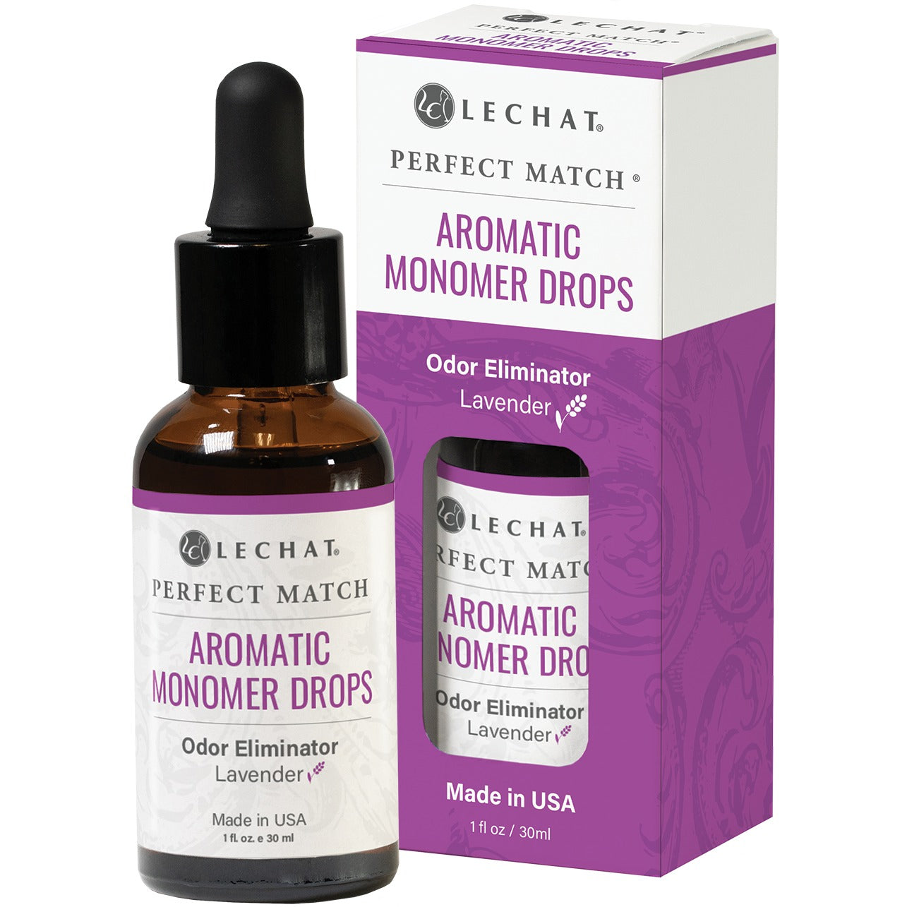 LeChat Aromatic Monomer Drops 1oz - LAVENDER