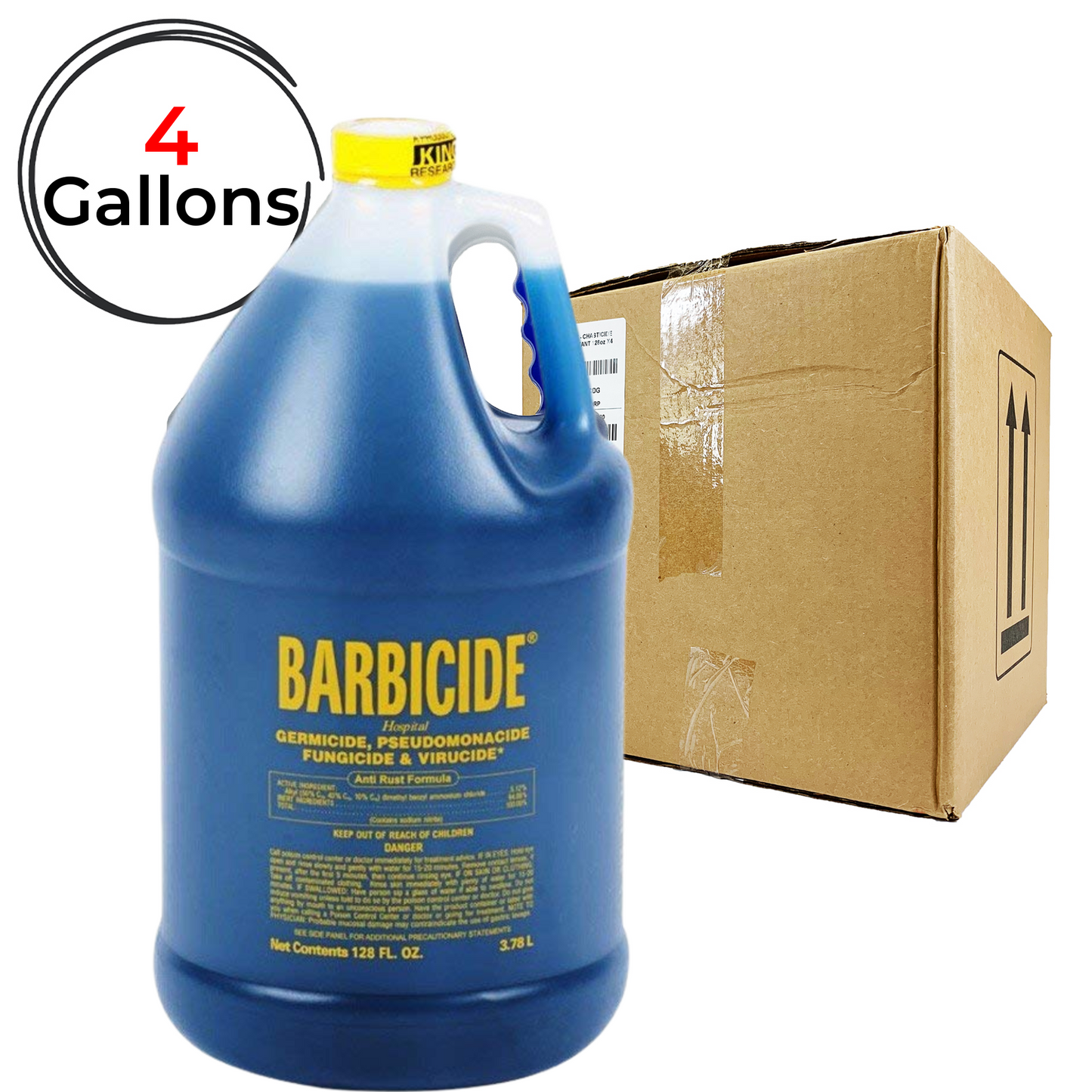 Barbicide Disinfectant 4 Gallon/ Case