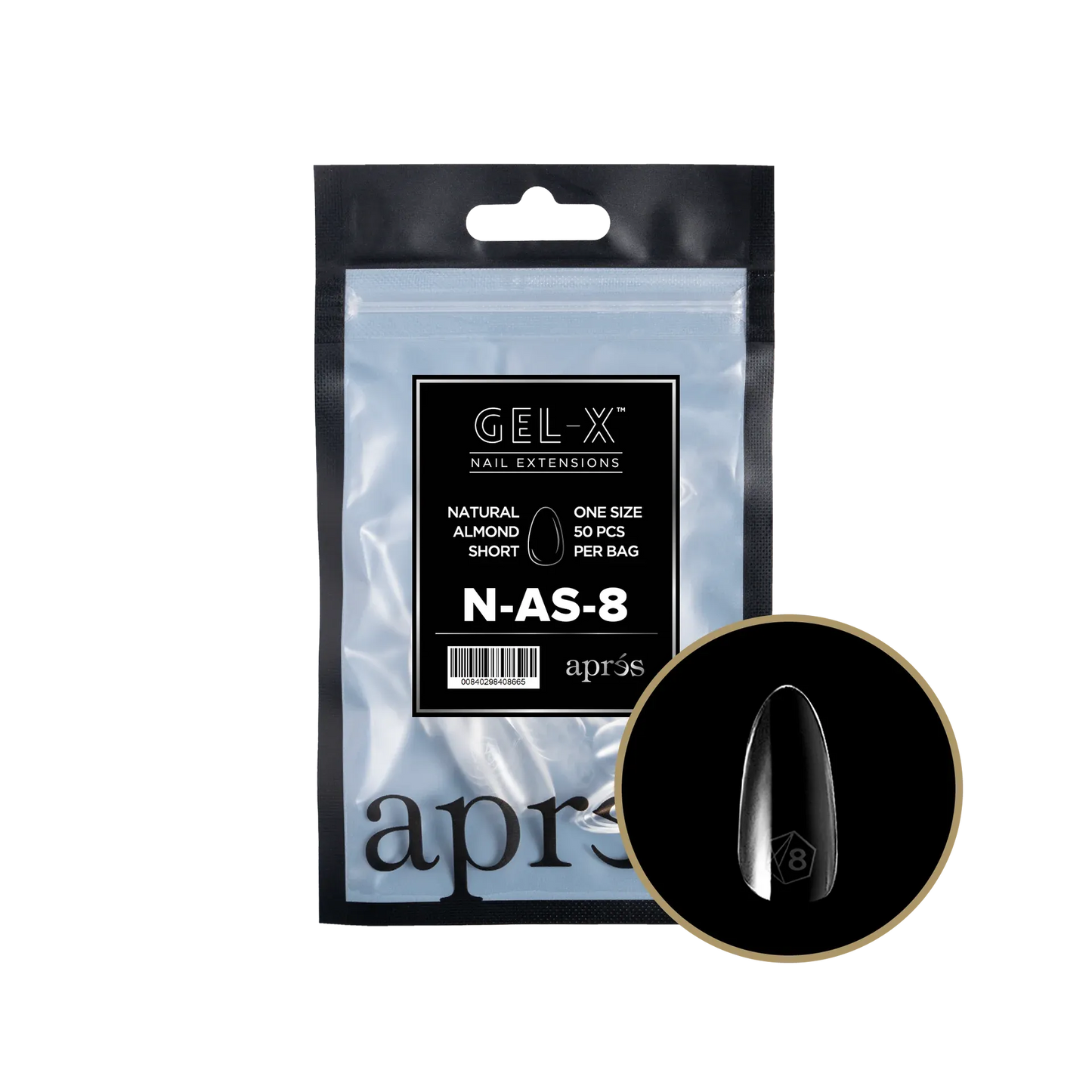 Refill Bag - Natural Almond Short #8