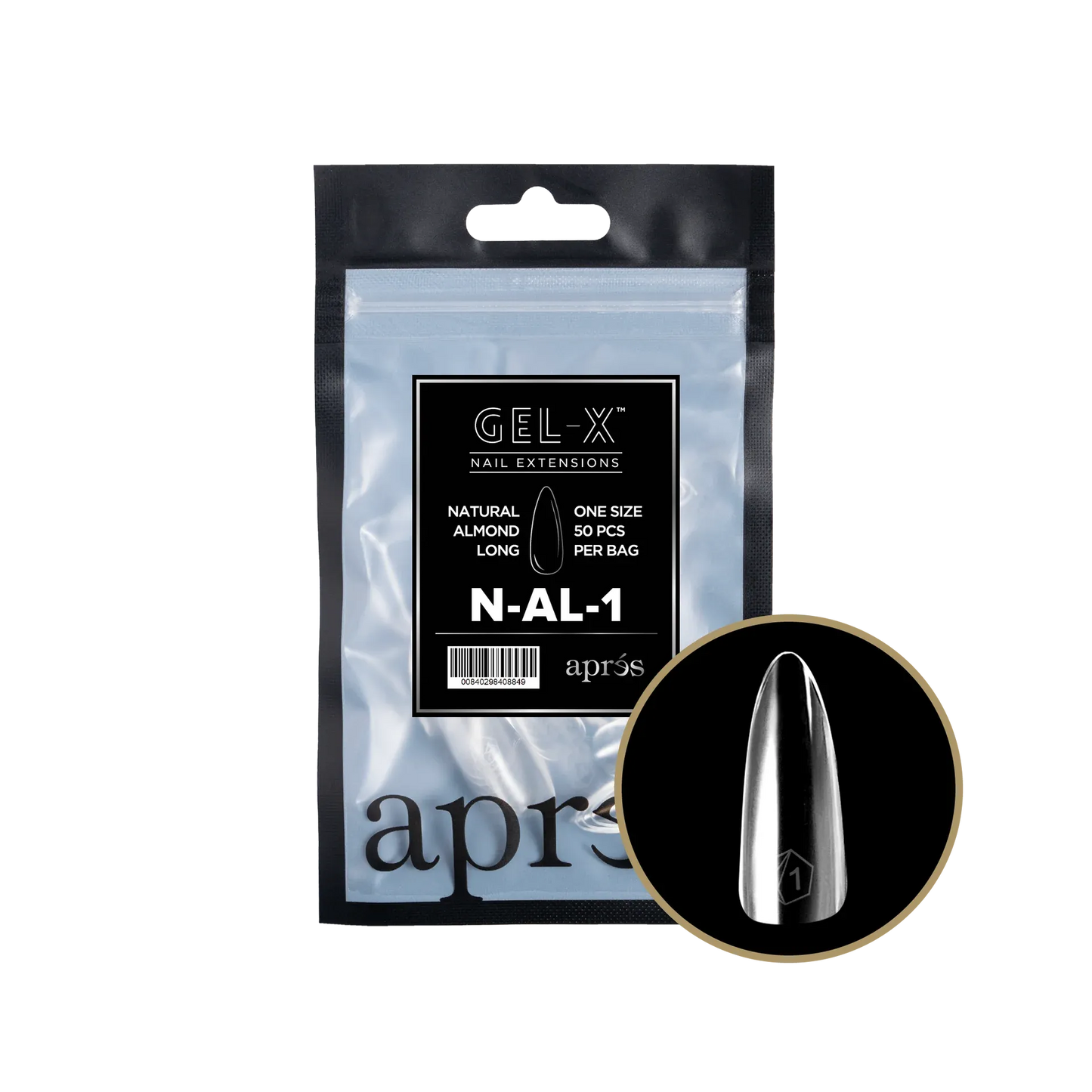 Refill Bag - Natural Almond Long #1