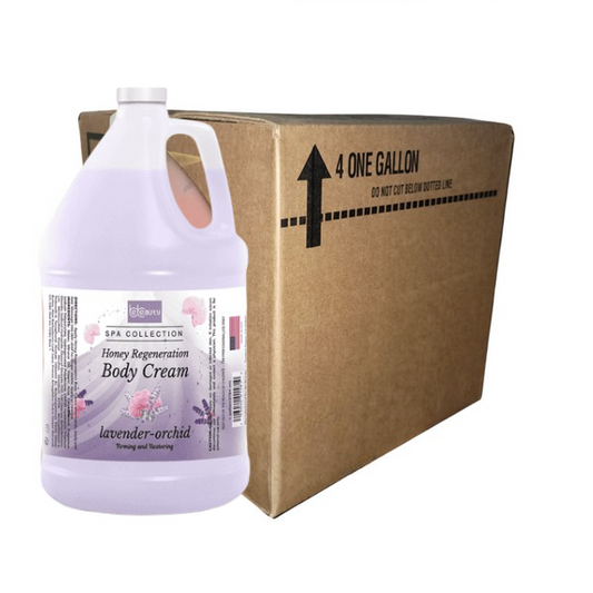 Be Beauty Honey Regeneration Body Cream – Lavender-Orchid (Case of 4 Gallons)