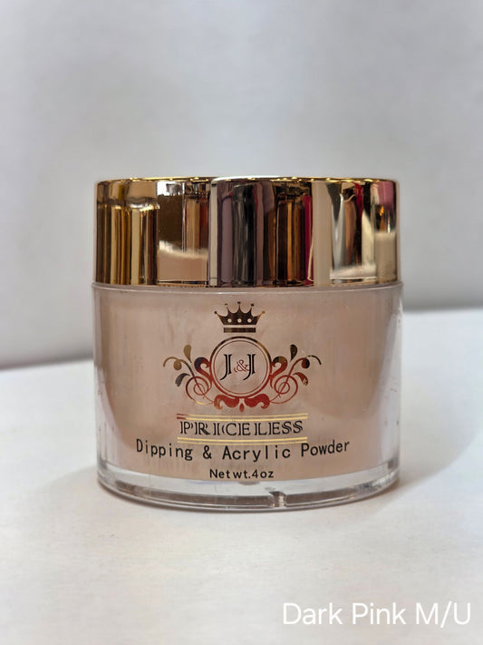 Dark Pink - J&J Acrylic Dip Powder