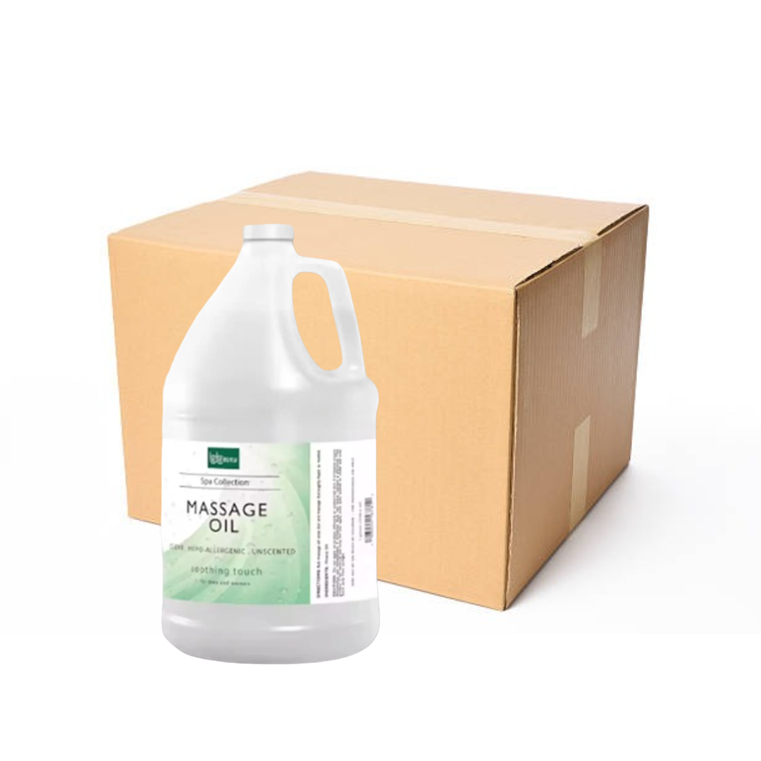 Massage Oil – Clear (Case of 4 Gallons)