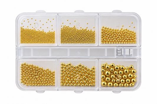 Gold beads pack