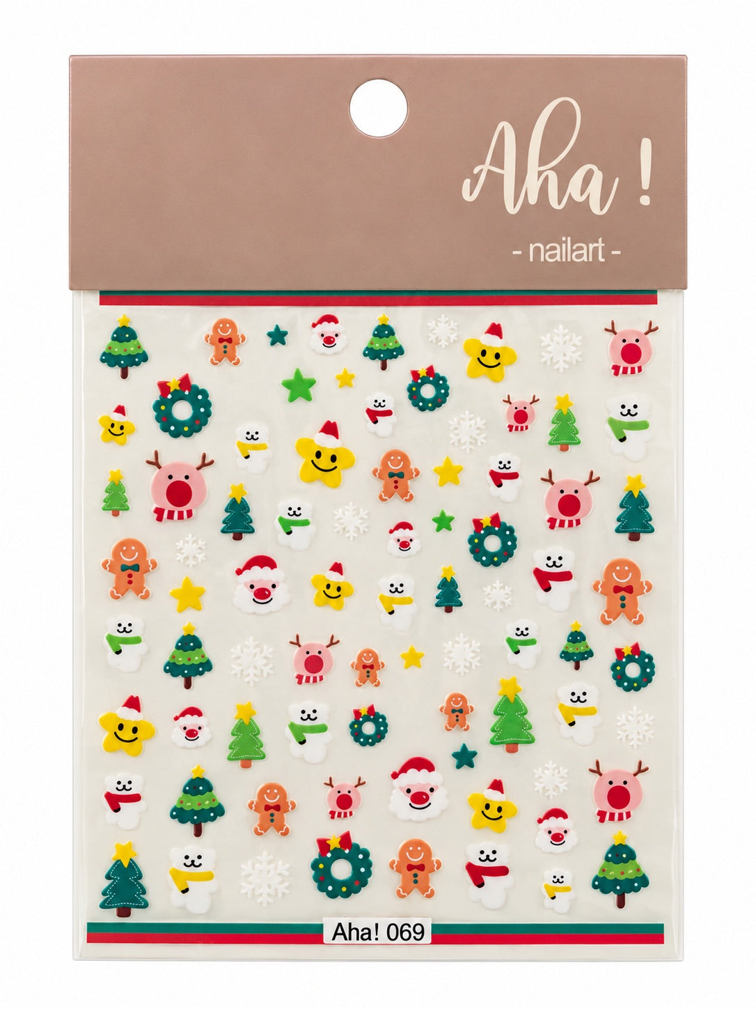 Aha! Christmas nail stickers