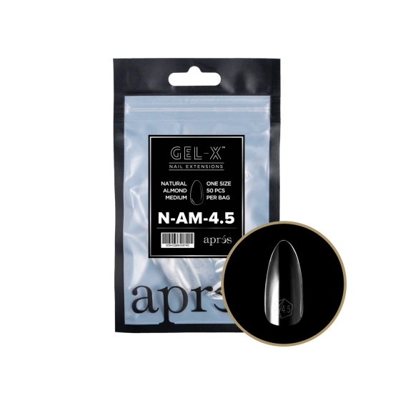 Apres Natural Almond Medium Size 4.5 Refill Tips