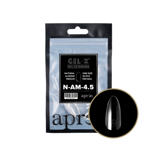 Apres Natural Almond Medium Size 4.5 Refill Tips