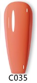 Born Pretty gel - c035 Salmon Orange