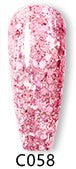 Born Pretty gel - c058 Rose Gold Sequins