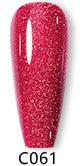 Born Pretty gel - c061 Red shimmer