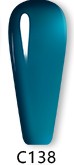 Born Pretty Gel Polish C138 - Peacock Blue