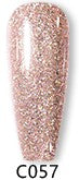 Born Pretty gel - c057 Light Gold Holo Glitter