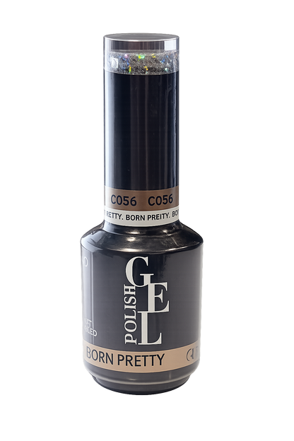 Born Pretty gel - c056 Silver Holo Sequins