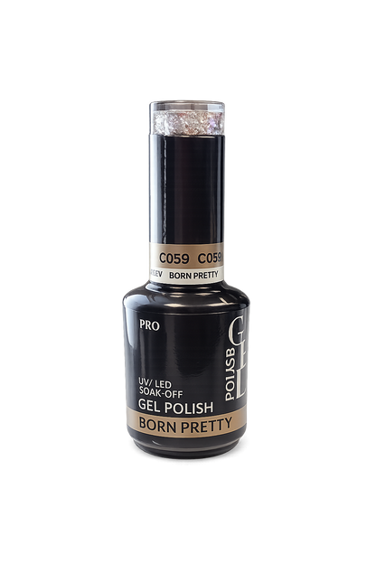 Born Pretty gel - c059 Champaign Gold Sequins