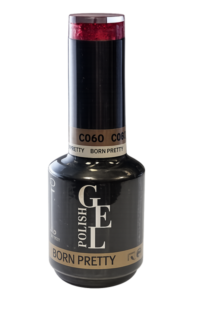 Born Pretty Gel Polish C060 - Red Sequins