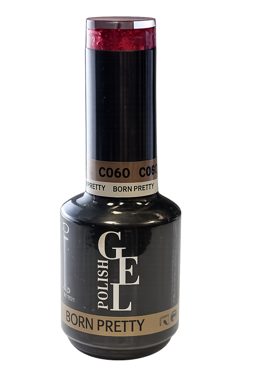 Born Pretty Gel Polish C060 - Red Sequins