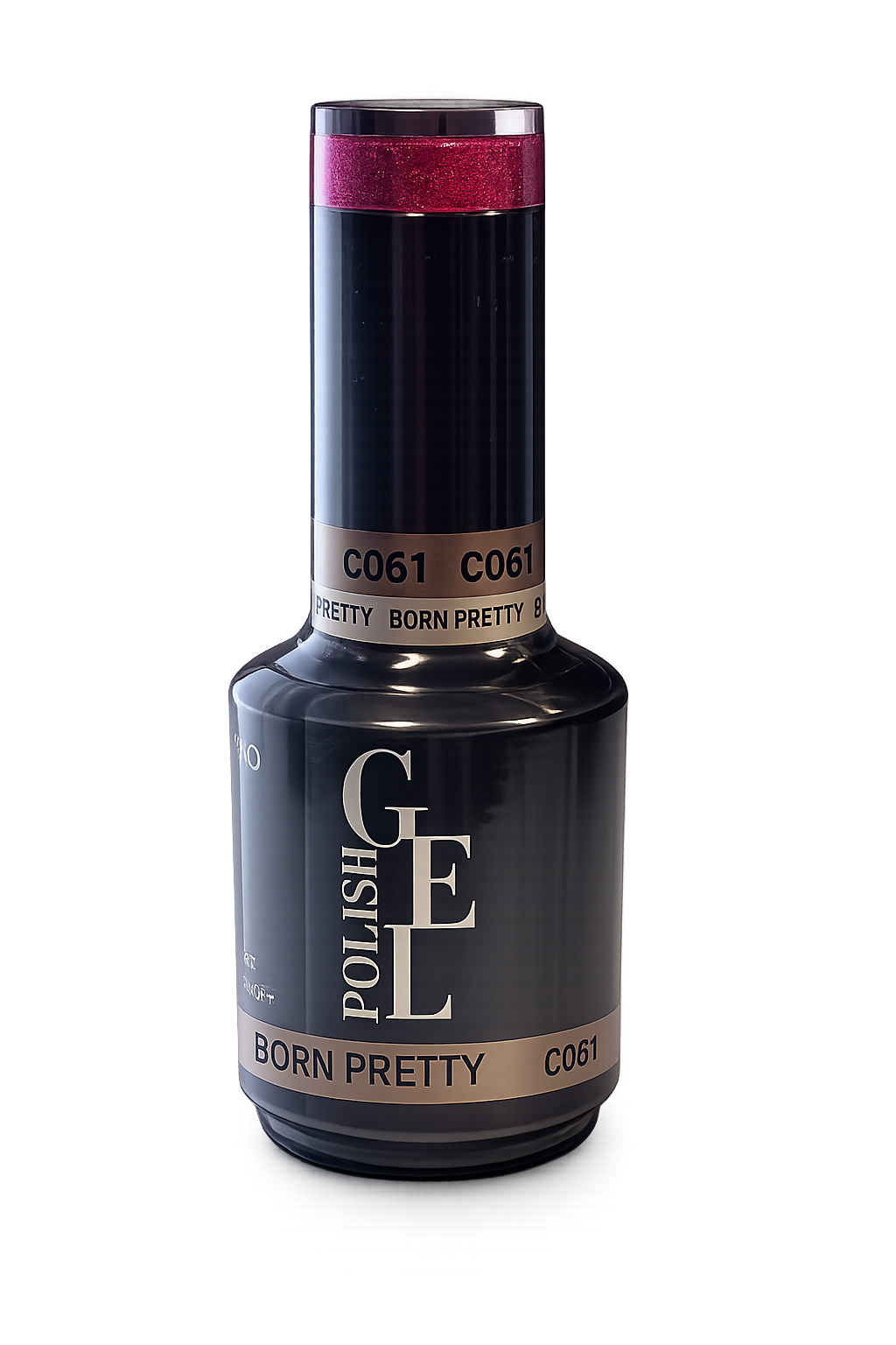 Born Pretty gel - c061 Red shimmer