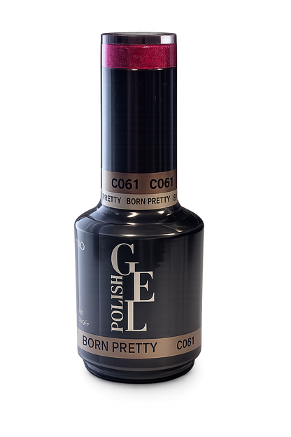Born Pretty gel - c061 Red shimmer