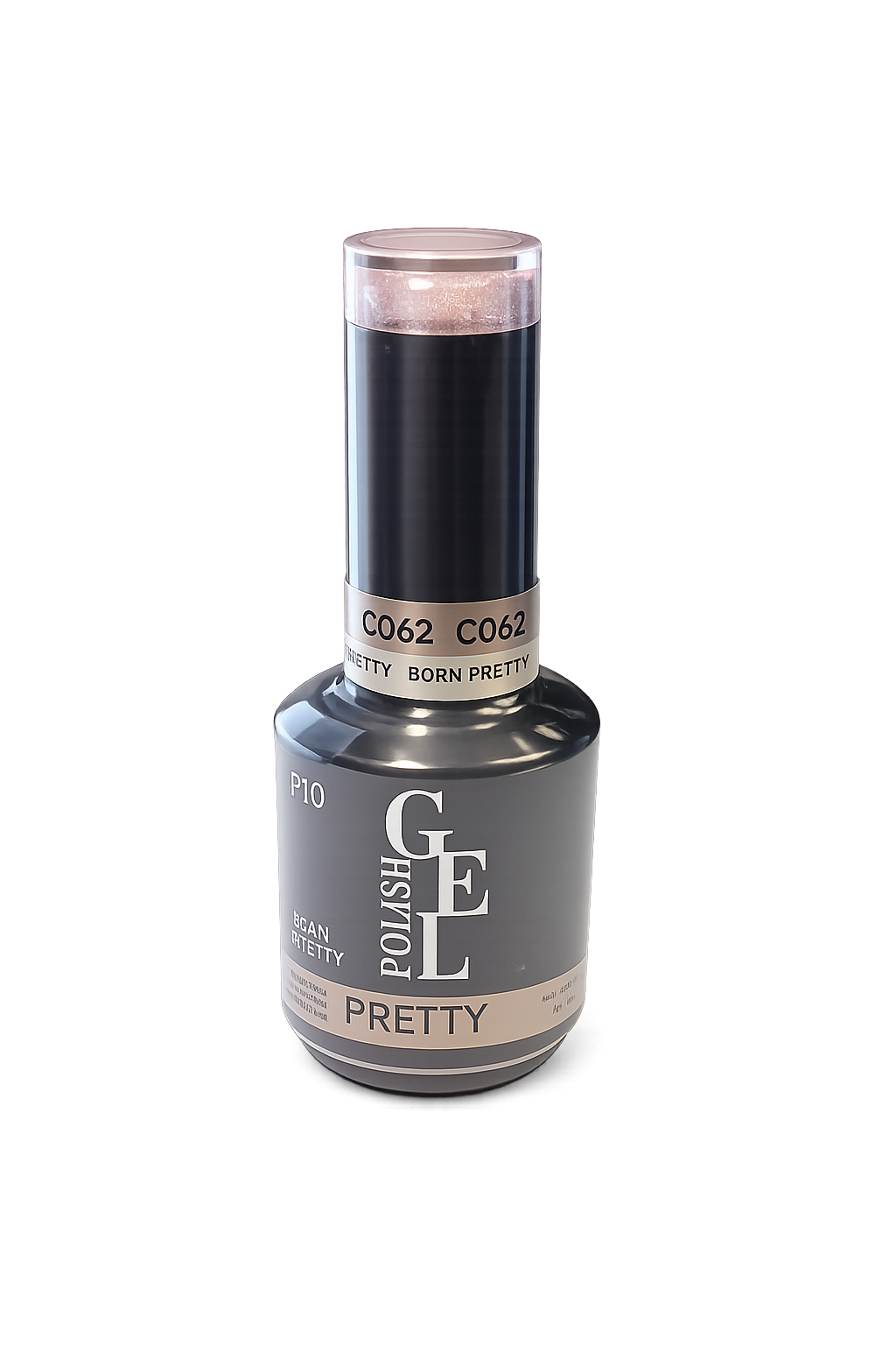 Born Pretty Gel Polish C062 - Holo Champagne Shimmer