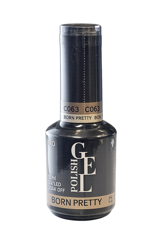 Born Pretty Gel Polish C063 Holo Black Shimmer