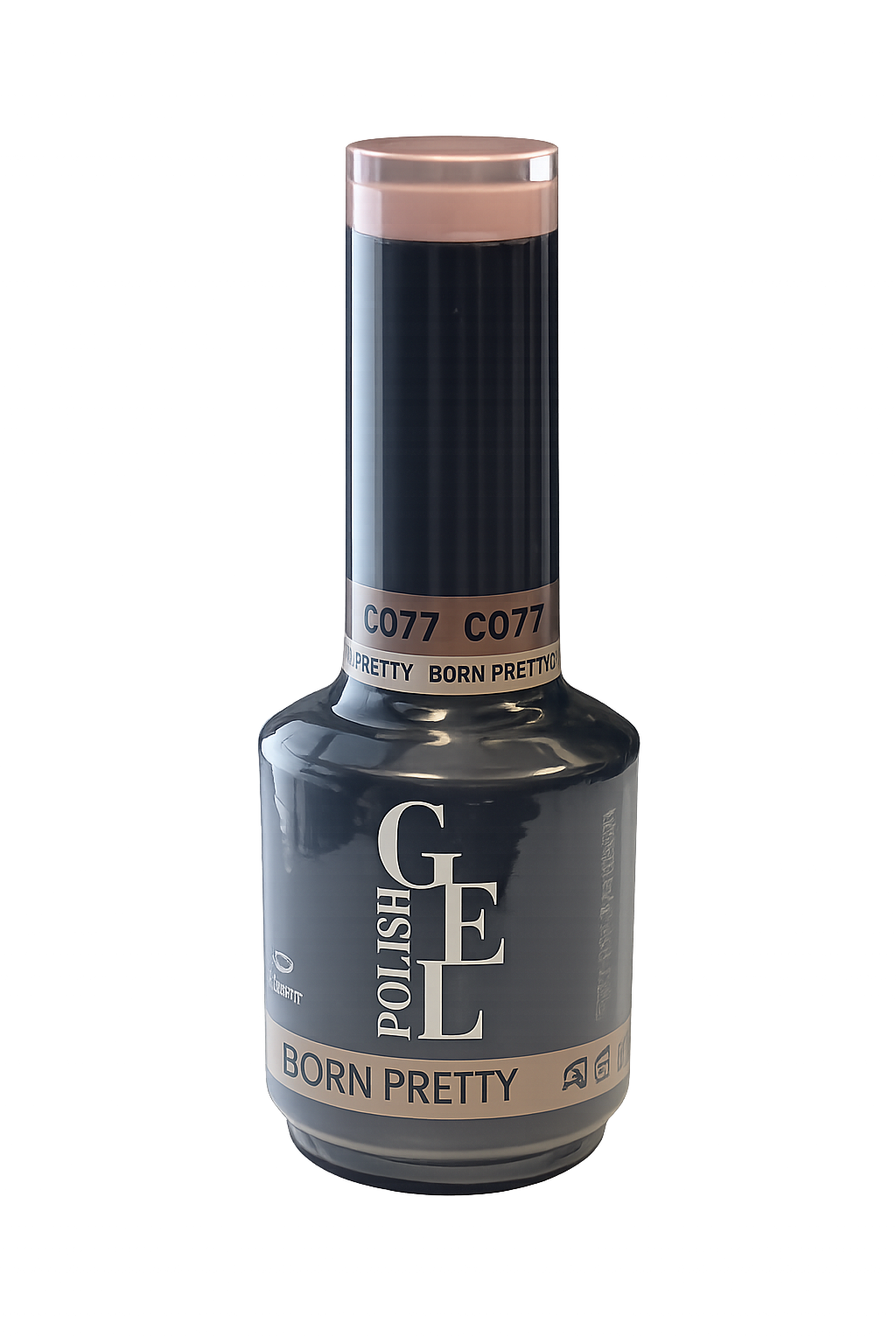 Born Pretty gel - c077 Silvery Pink