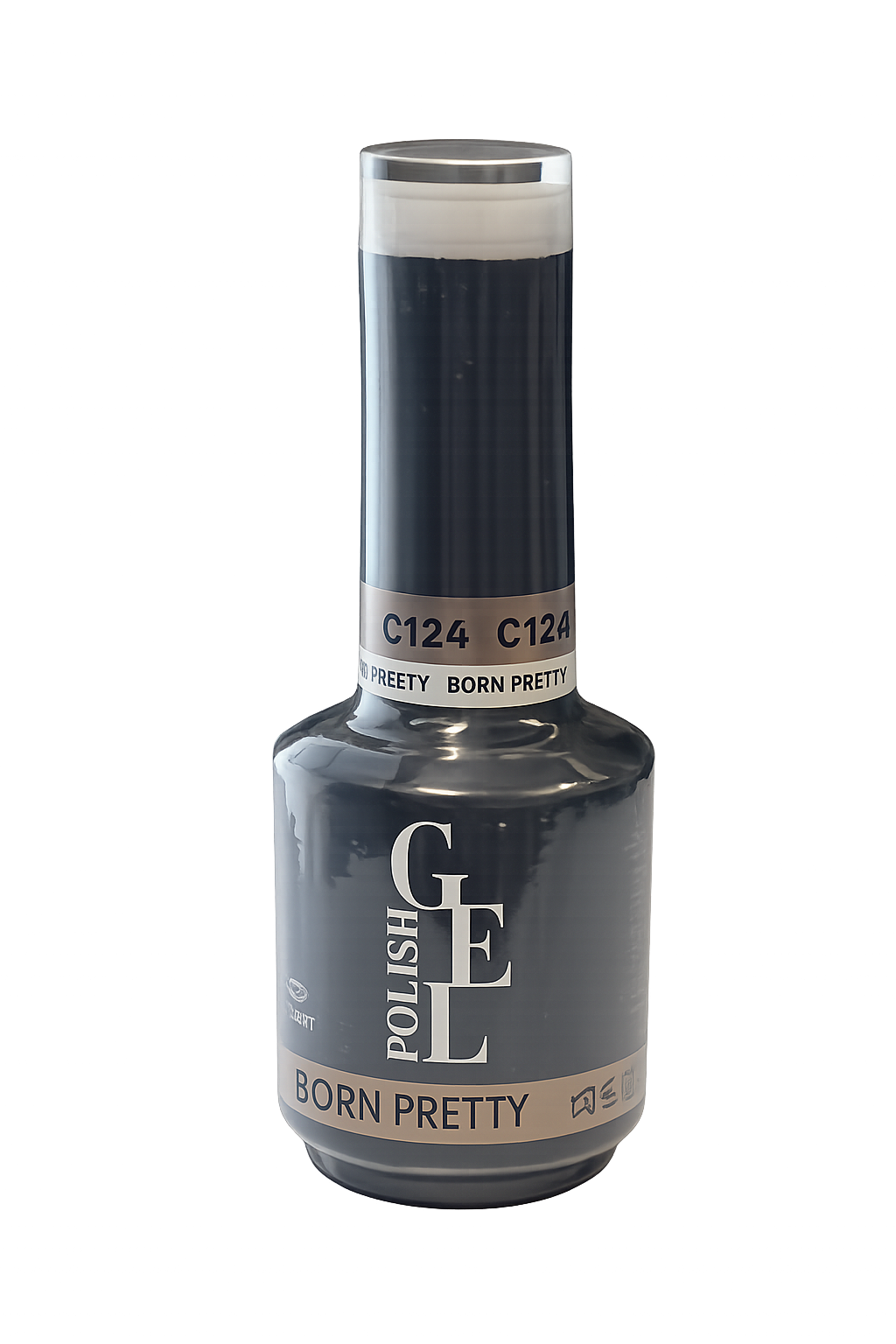 Born Pretty gel - c124 Battleship Gray