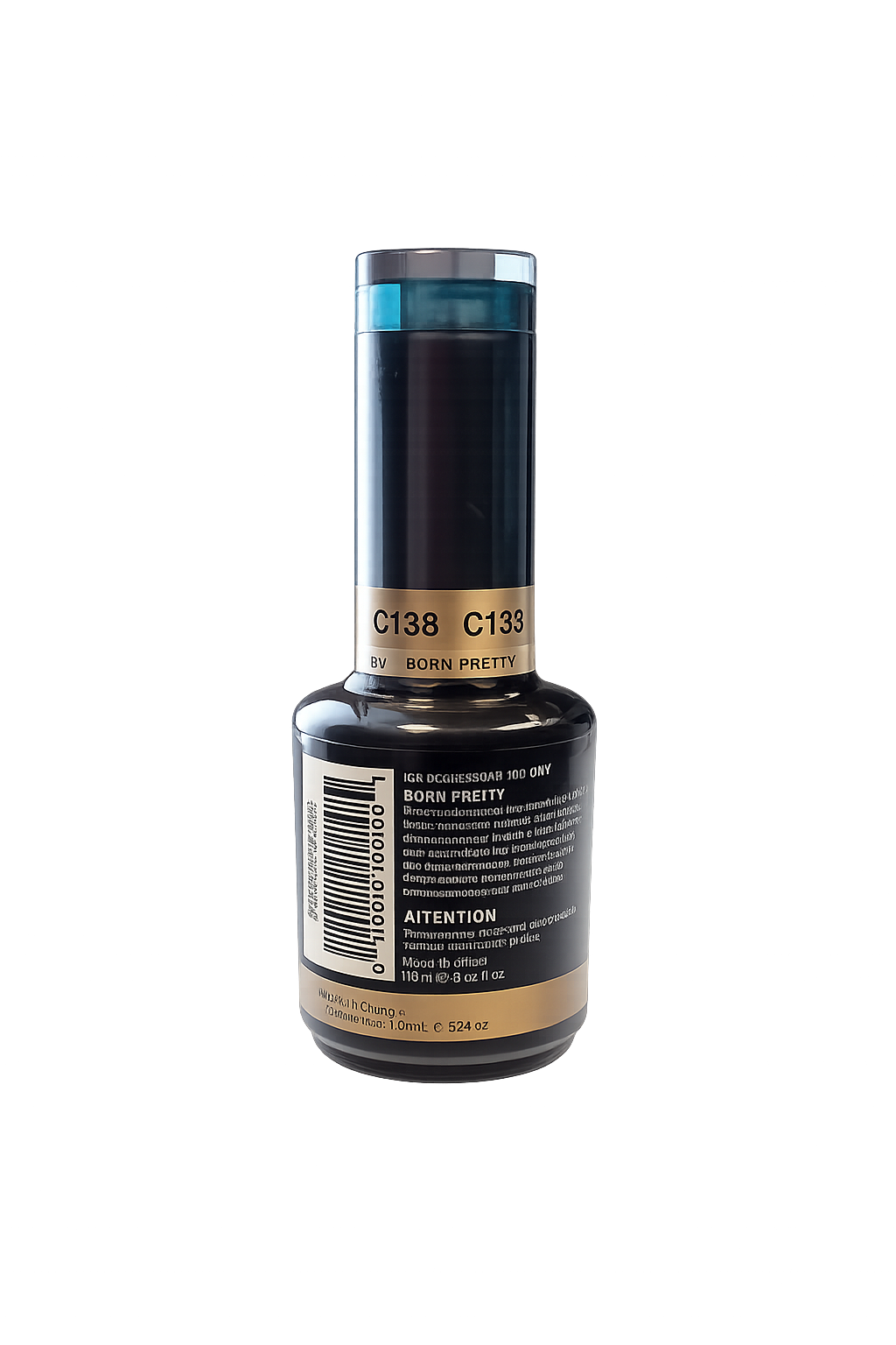 Born Pretty Gel Polish C138 - Peacock Blue
