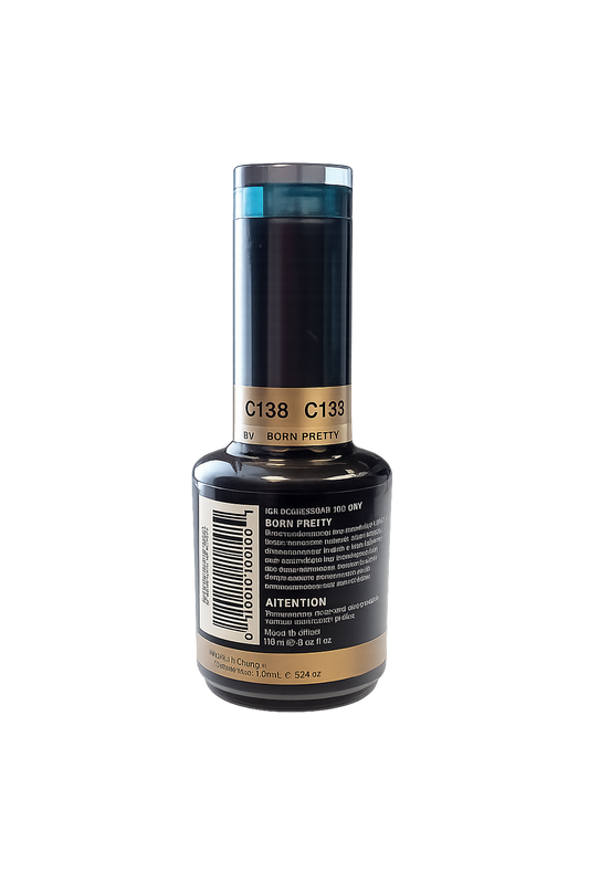 Born Pretty Gel Polish C138 - Peacock Blue