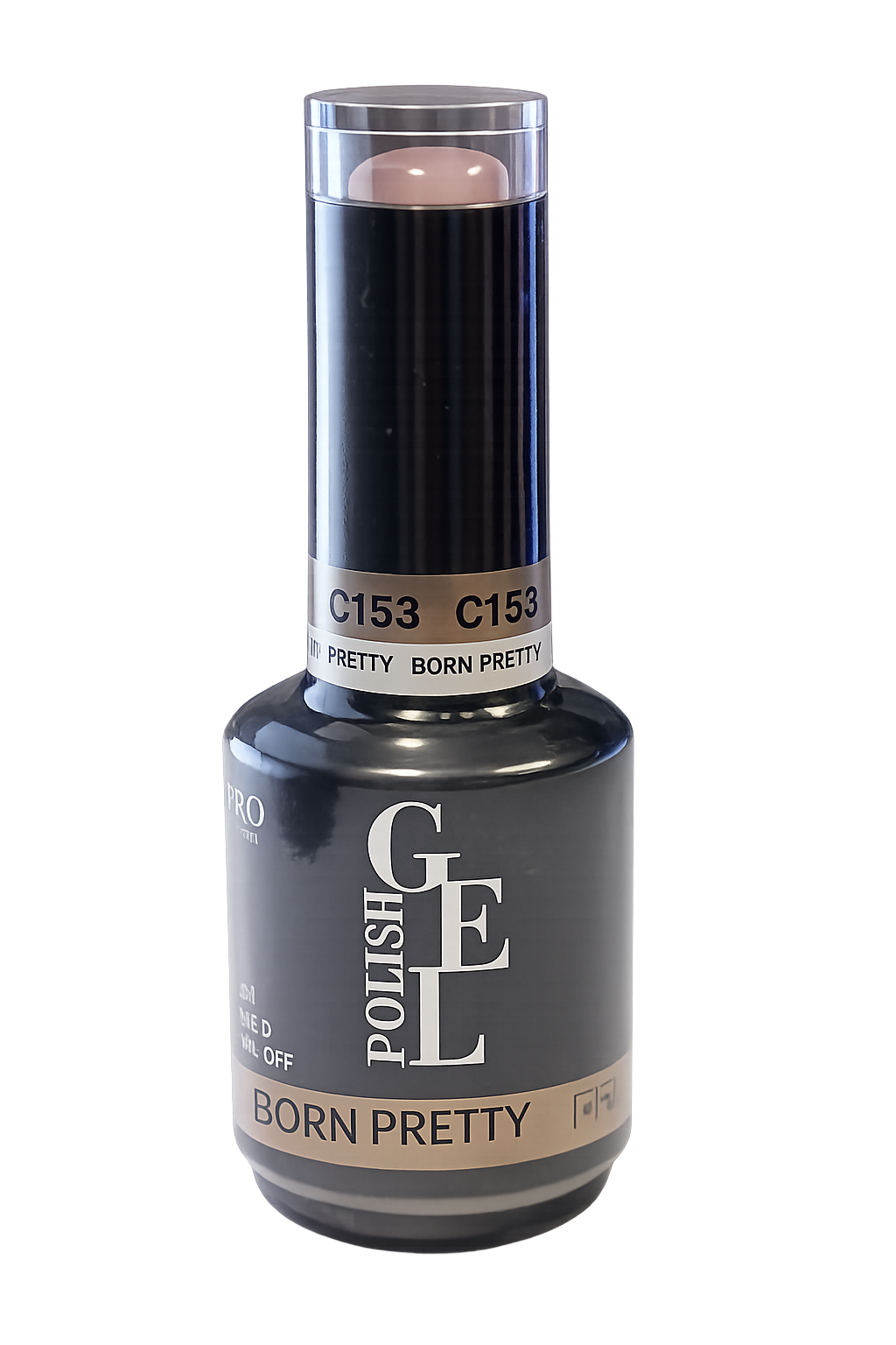 Born Pretty jelly C153 Milky Nude Pink