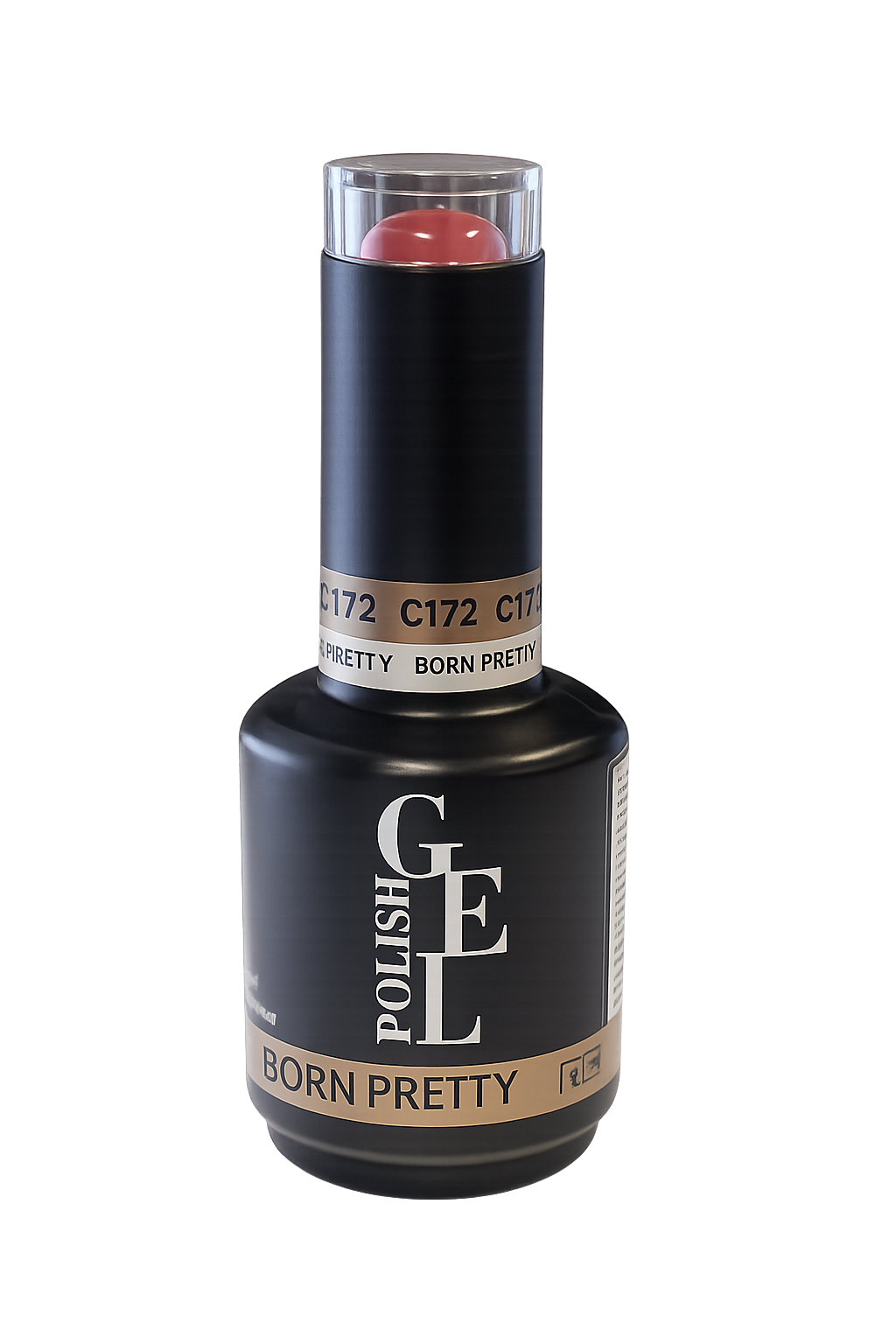 Born Pretty jelly C172 Indian Red