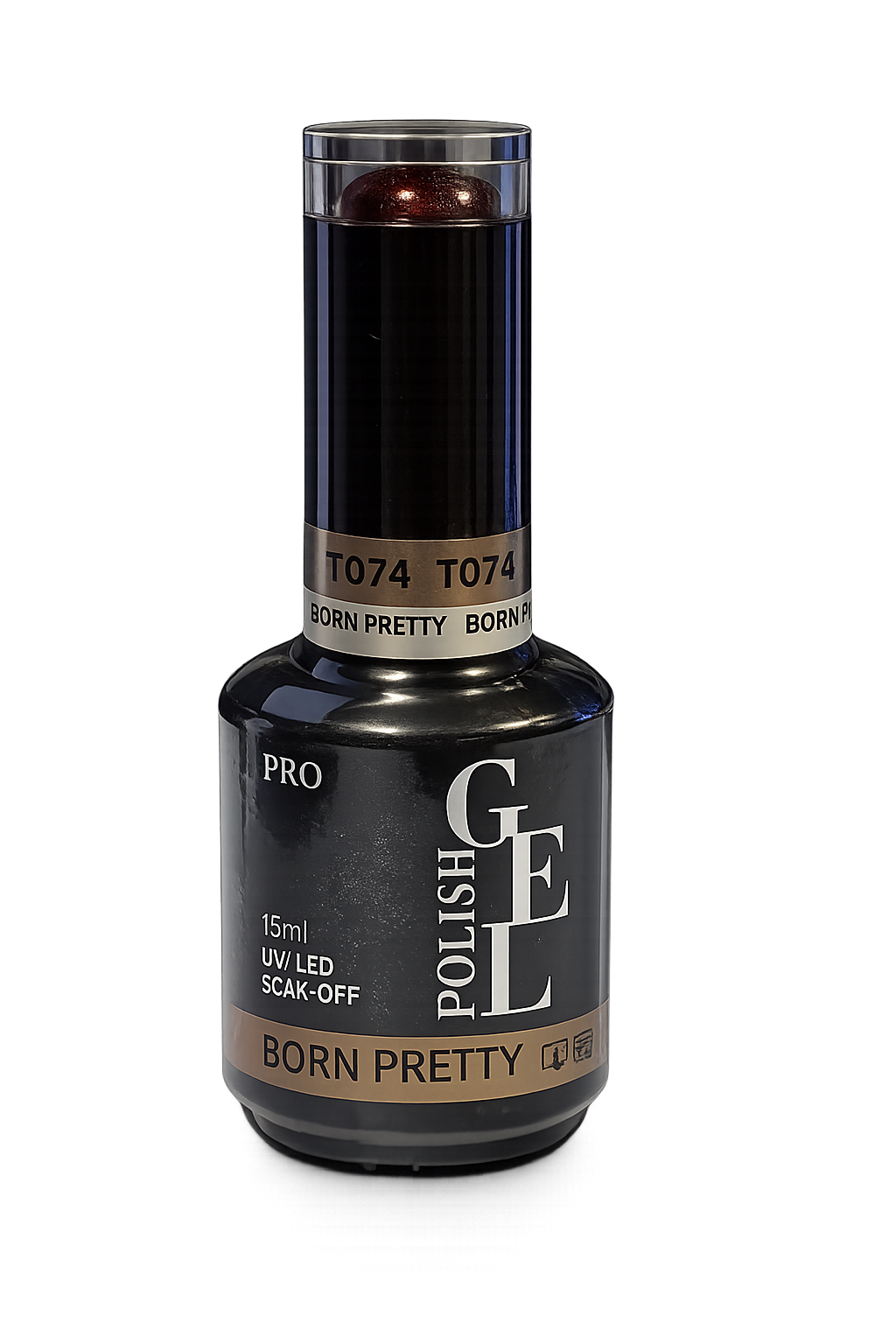 Born Pretty gel jelly T074 Red Light Cat Magnetic
